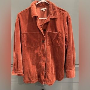 Madewell Corduroy Oversized Shirt-Jacket